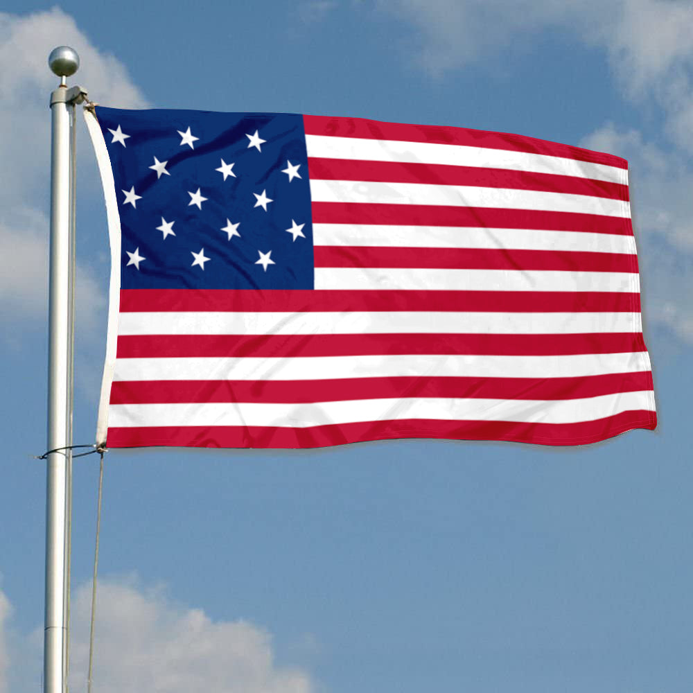 Fyon The Star-Spangled 15 Stars (1795–1818) Flag Banner