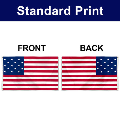 Fyon The Star-Spangled 15 Stars (1795–1818) Flag Banner