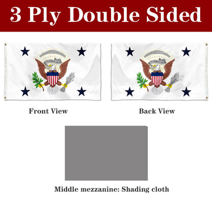 Fyon The Vice President of the United States Flag Banner