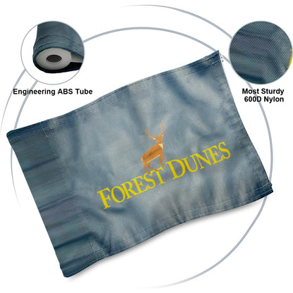 Fyon Forest Dunes Golf PGA Tour Pin Flag Banner