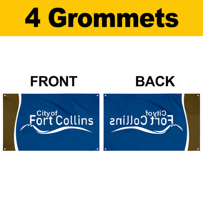 Fyon Fort Collins, Colorado Flag Banner