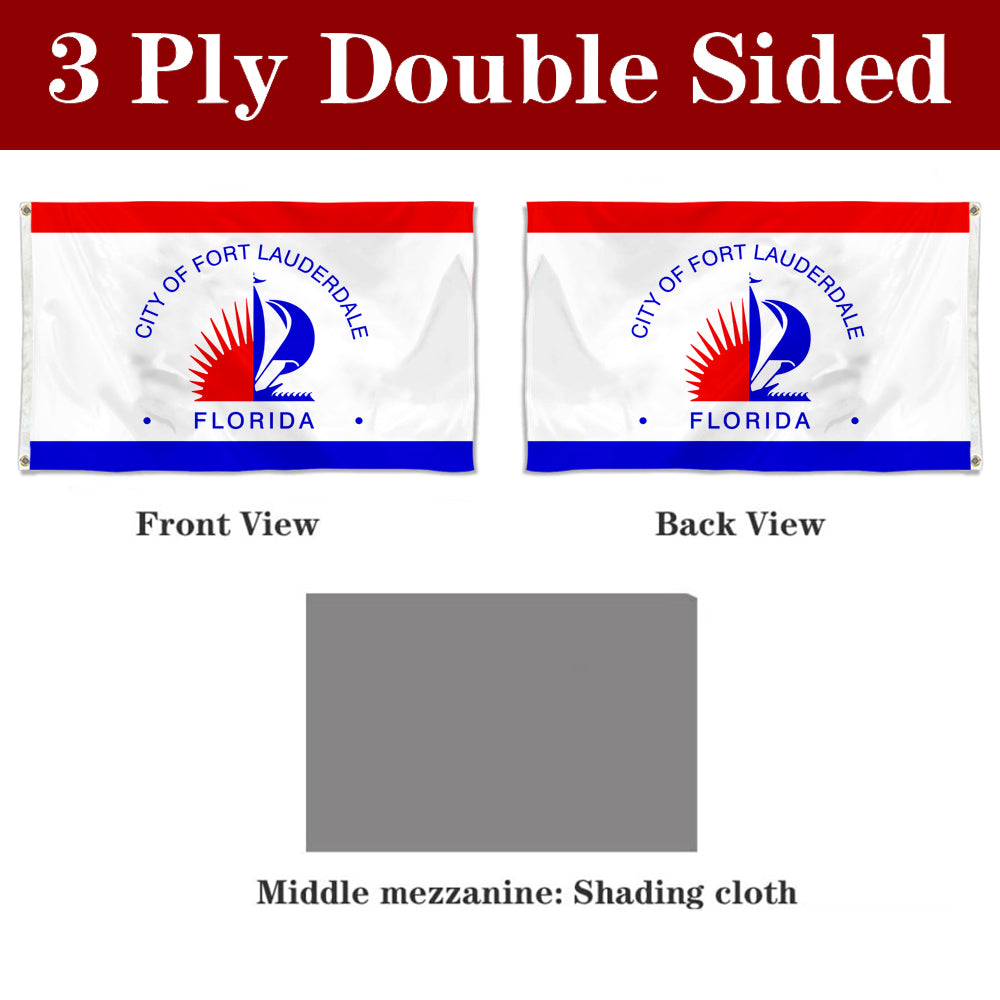 Fyon Fort Lauderdale, Florida Flag Banner