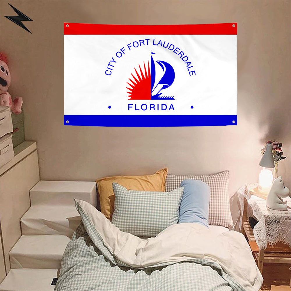 Fyon Fort Lauderdale, Florida Flag Banner