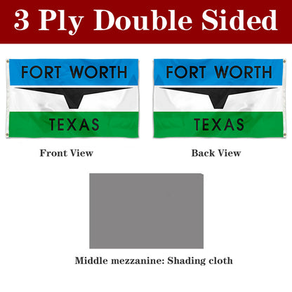 Fyon Fort Worth, Texas (1968–2004)  Flag Banner