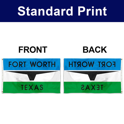Fyon Fort Worth, Texas (1968–2004)  Flag Banner