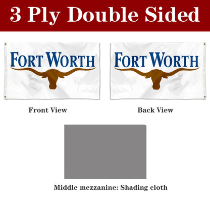 Fyon Fort Worth,Texas Flag Banner