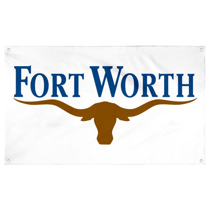 Fyon Fort Worth,Texas Flag Banner