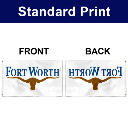 Fyon Fort Worth,Texas Flag Banner