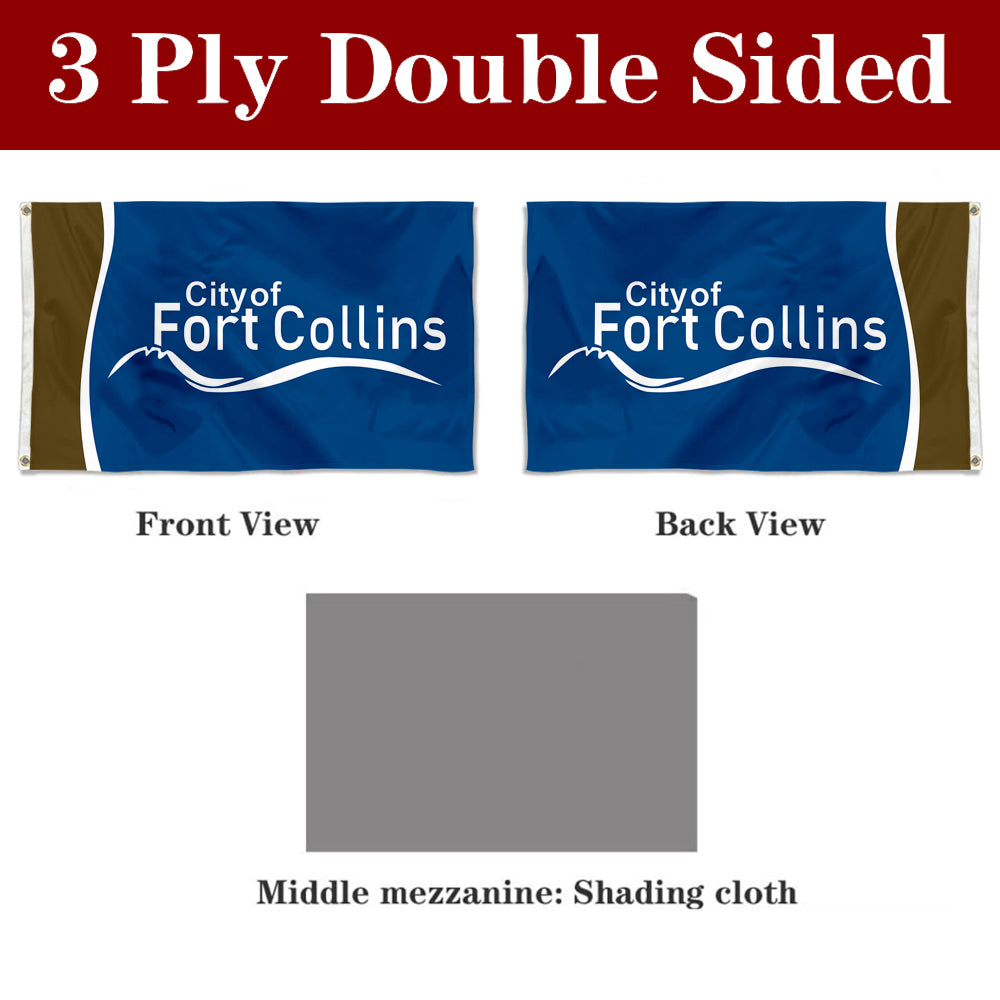 Fyon Fort Collins, Colorado Flag Banner