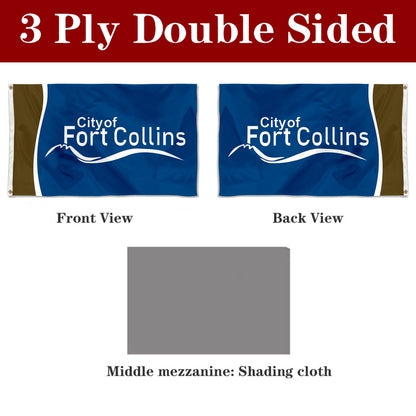 Fyon Fort Collins, Colorado Flag Banner