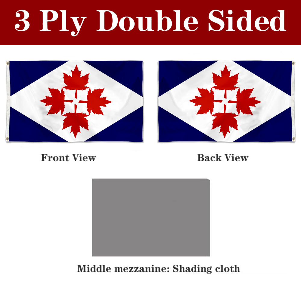 Fyon Four Leaves Flag Proposal Flag Banner