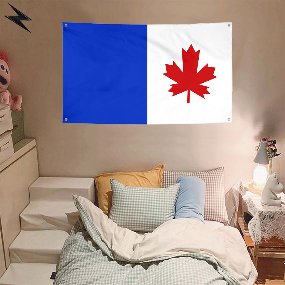 Fyon Fourth prize Weekend - Canadian Art Magazine Contest Leslie Coppold_(1963) Flag Banner