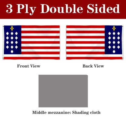 Fyon French Alliance Flag (United States) Flag Banner