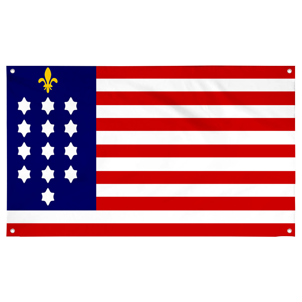 Fyon French Alliance Flag (United States) Flag Banner