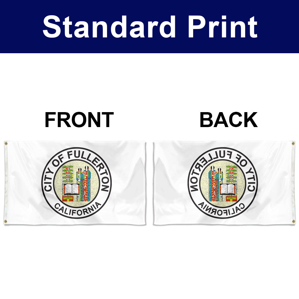 Fyon Fullerton, California Flag Banner