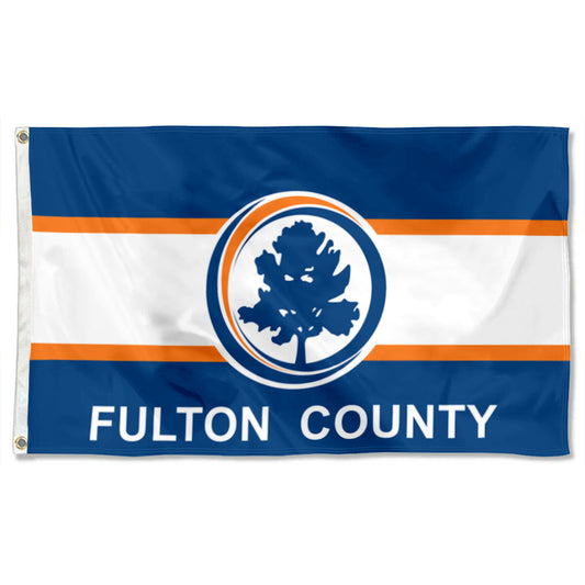 Fyon Fulton County Flag Banner
