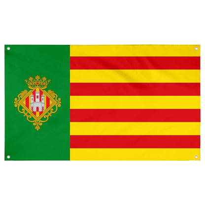Fyon Castellón de la Plana Valencian Community, Spain Flag banner