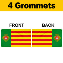 Fyon Castellón de la Plana Valencian Community, Spain Flag banner