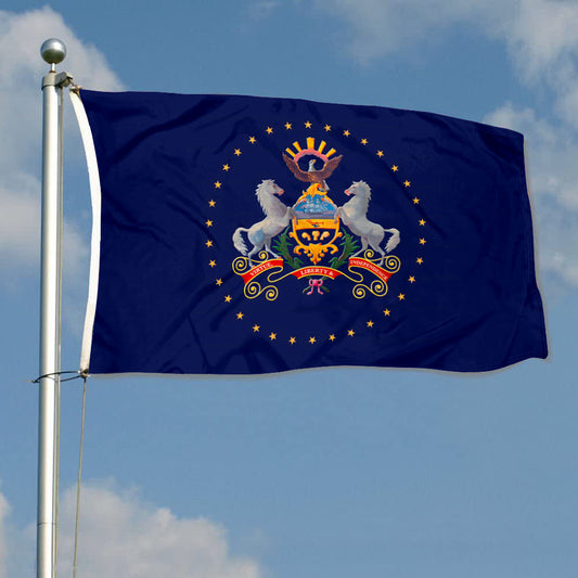 Fyon The United States Pennsylvania State Flag 1863 pubdomain Flag Banner