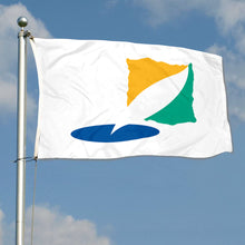 Fyon Double-sided Gangwon Province, South Korea Flag Banner