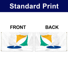 Fyon Double-sided Gangwon Province, South Korea Flag Banner