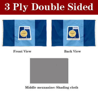 Fyon Garden Grove, California Flag Banner