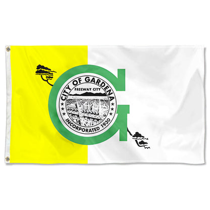 Fyon Gardena, California Flag Banner