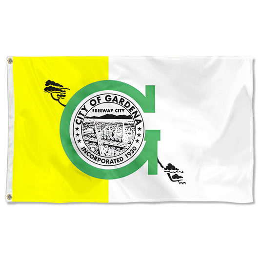 Fyon Gardena, California Flag Banner