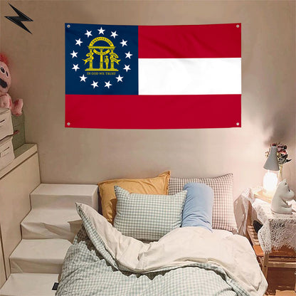 Fyon Georgia Flag Banner