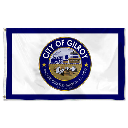Fyon Gilroy, California Flag Banner