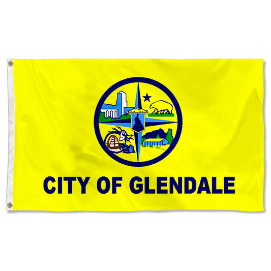 Fyon Glendale, California Flag Banner