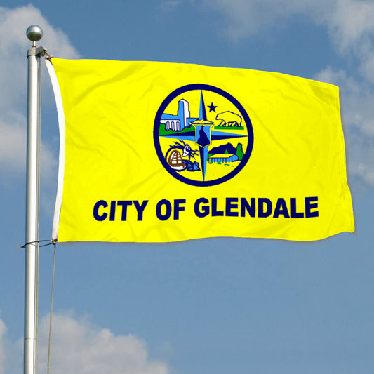 Fyon Glendale, California Flag Banner