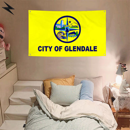 Fyon Glendale, California Flag Banner