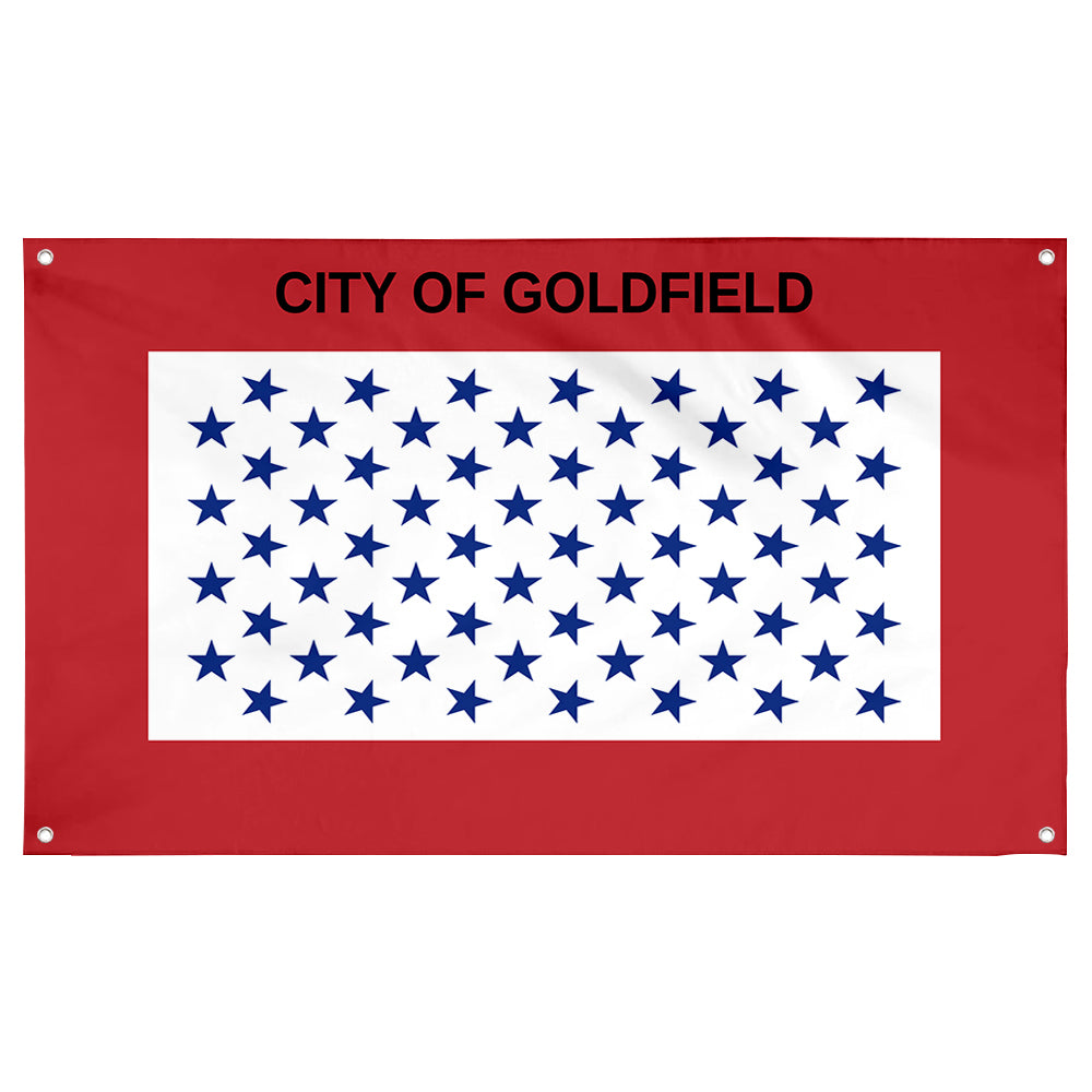 Fyon Goldfield, Colorado Flag Banner
