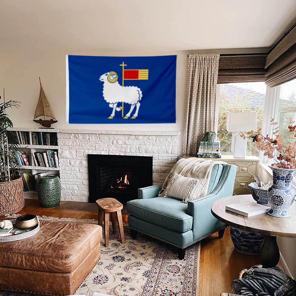 Fyon Gotland County Flag Indoor and outdoor banner