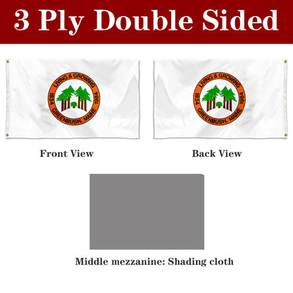 Fyon Greenbush, Maine Flag Banner