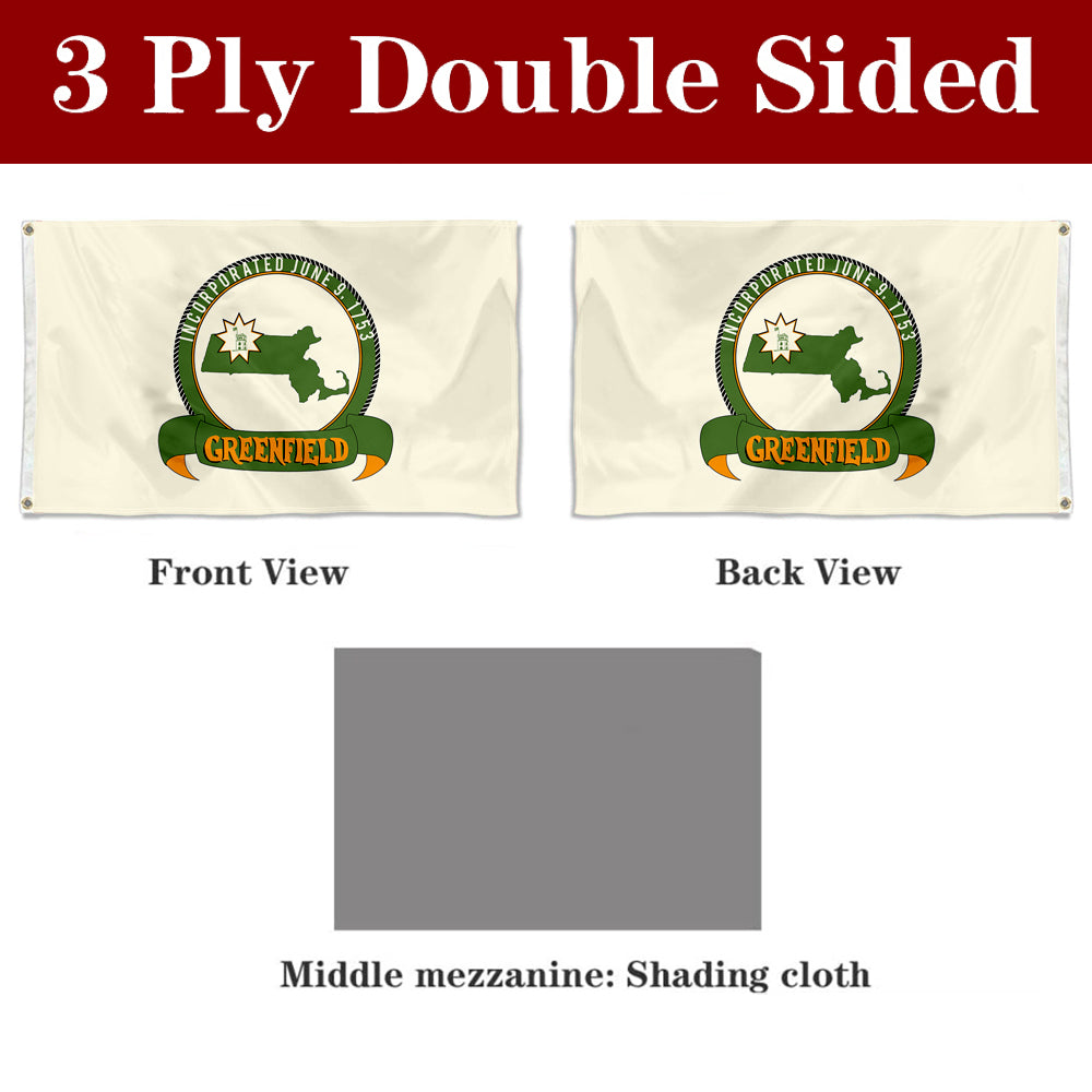 Fyon Greenfield, Massachusetts Flag Banner