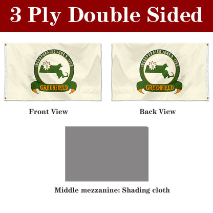 Fyon Greenfield, Massachusetts Flag Banner