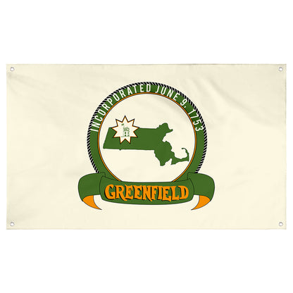 Fyon Greenfield, Massachusetts Flag Banner