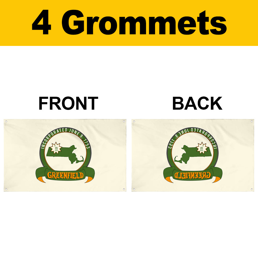 Fyon Greenfield, Massachusetts Flag Banner