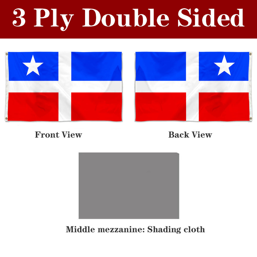 Fyon Grito de Lares, Puerto Rico Flag Banner