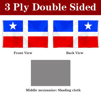 Fyon Grito de Lares, Puerto Rico Flag Banner