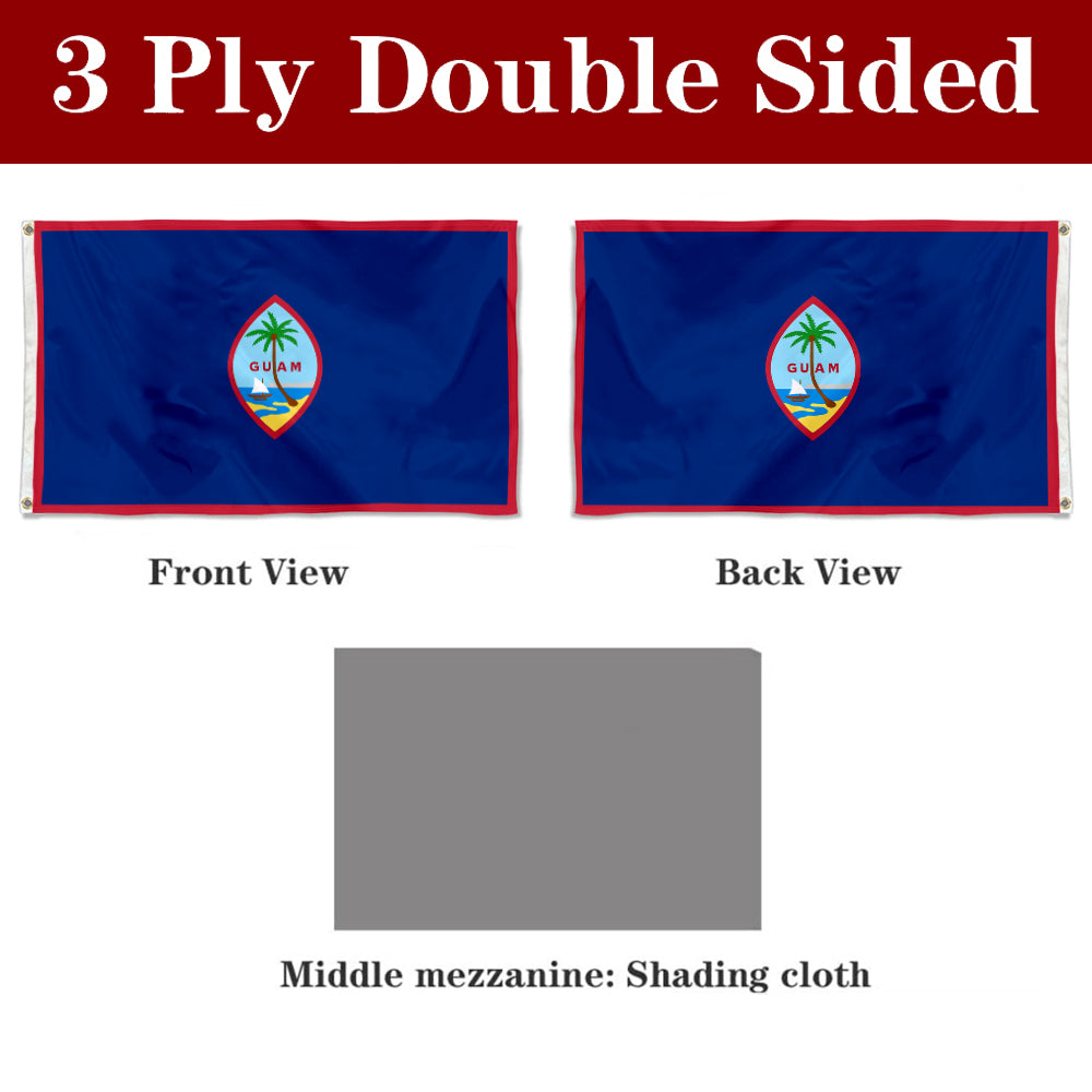 Fyon Guam Flag Banner
