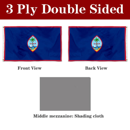 Fyon Guam Flag Banner