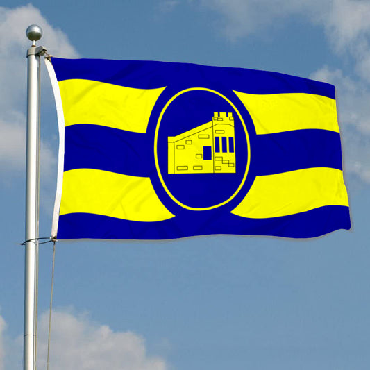 Fyon Guanica, Puerto Rico flag banner