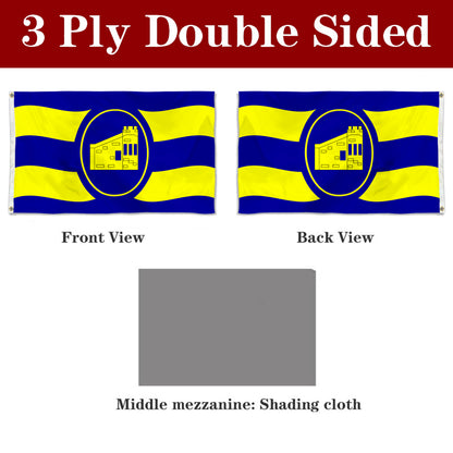 Fyon Guanica, Puerto Rico flag banner