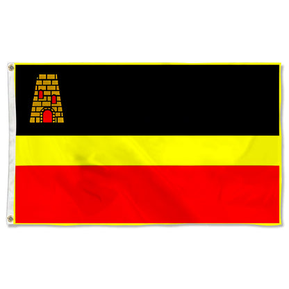 Fyon Guayama, Puerto Rico flag banner