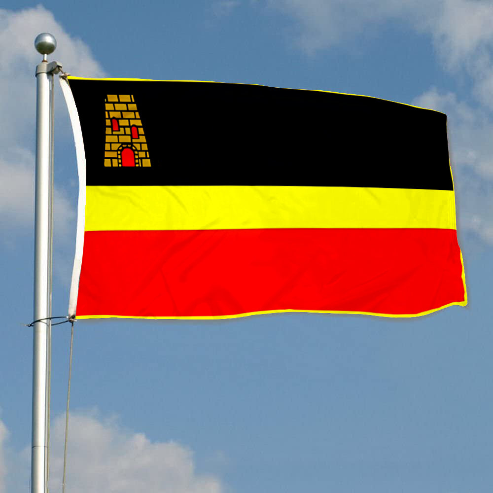 Fyon Guayama, Puerto Rico flag banner