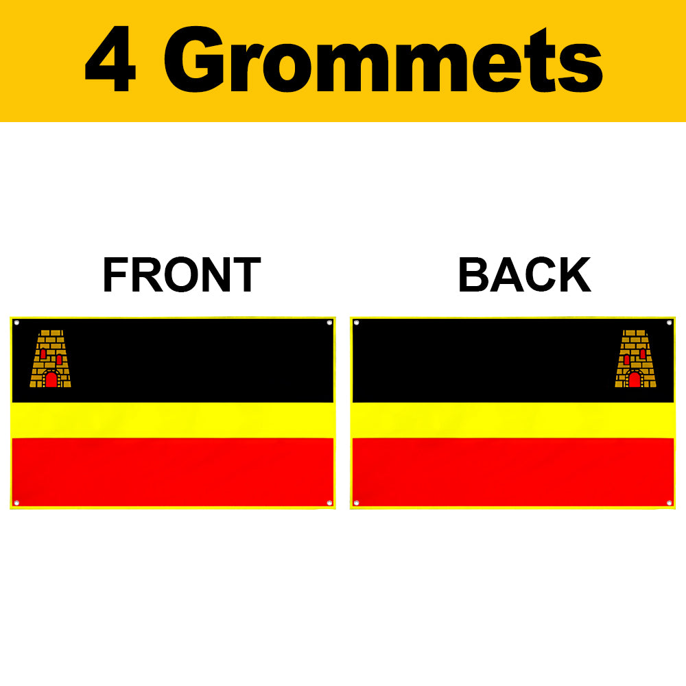 Fyon Guayama, Puerto Rico flag banner