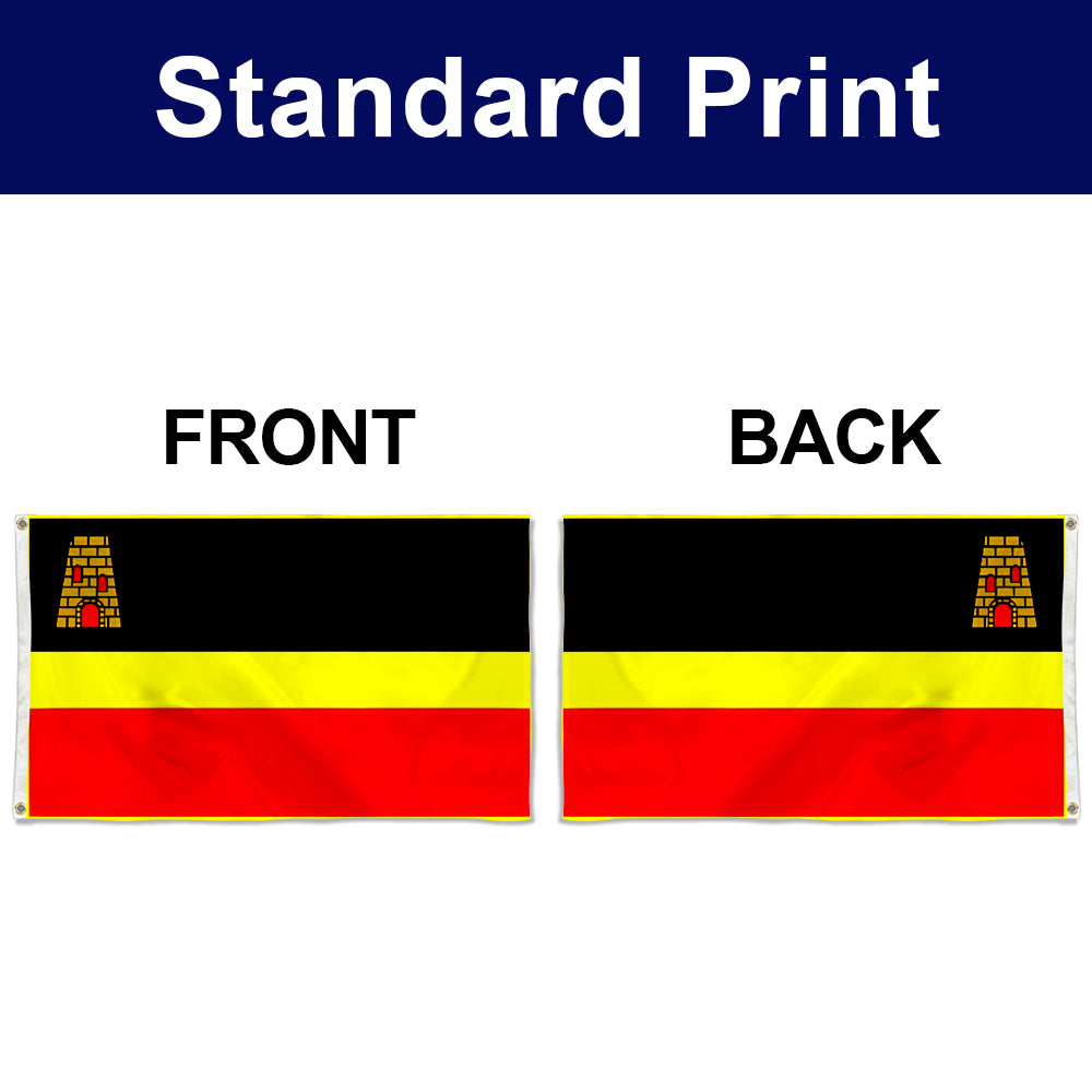 Fyon Guayama, Puerto Rico flag banner